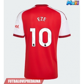 Lacne Muži Futbalové dres Arsenal Eberechi Eze #10 2026-27 Krátky Rukáv - Domáci